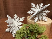 Load image into Gallery viewer, Wooden 3D Snowflake
