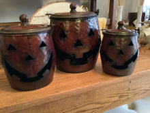 Load image into Gallery viewer, Metal Jack-O-Lantern
