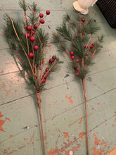 Load image into Gallery viewer, Winter Greenery Stems
