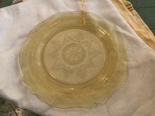 Load image into Gallery viewer, Vintage golden amber glass ware
