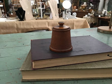 Load image into Gallery viewer, Turned Wood Spice Container
