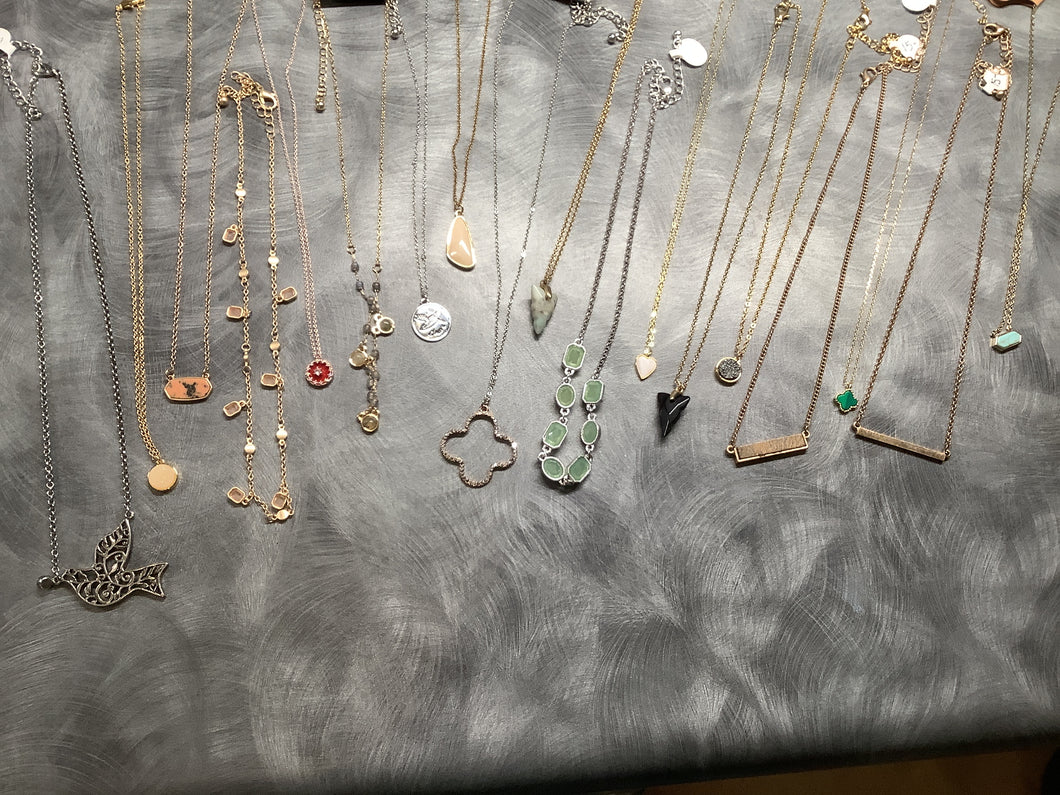 Short necklaces