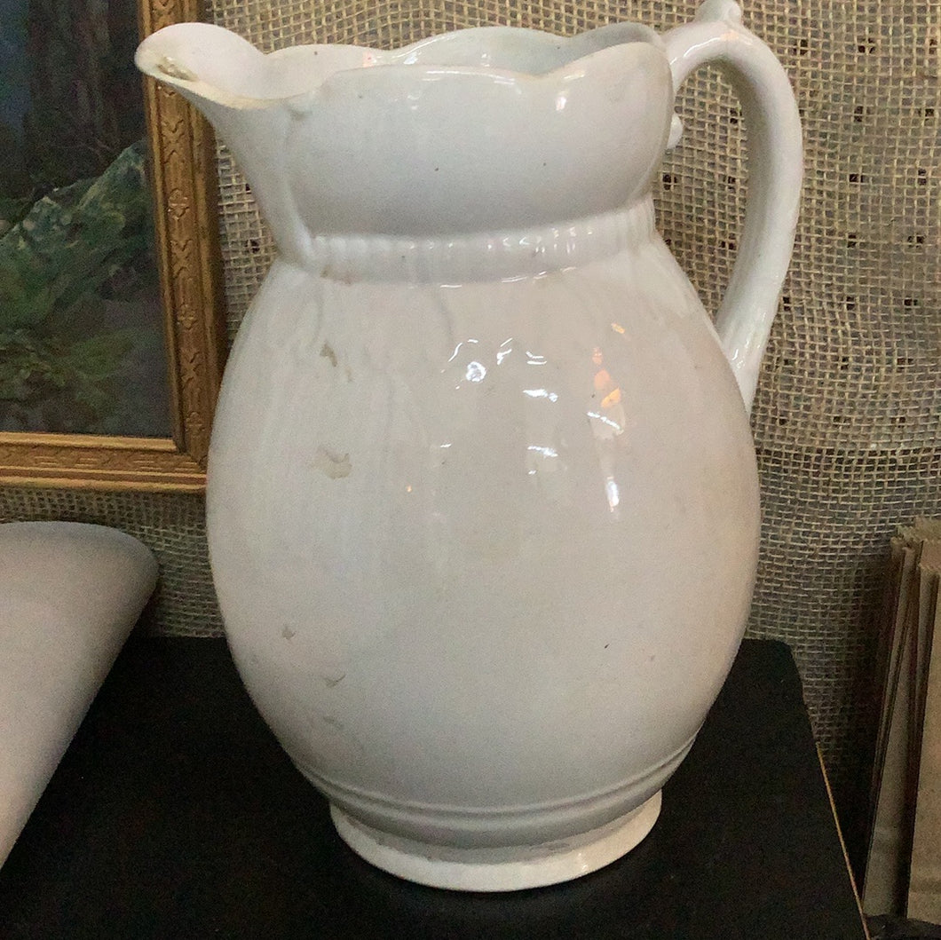 Ironstone pitcher