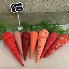 Load image into Gallery viewer, Orange Cloth carrot
